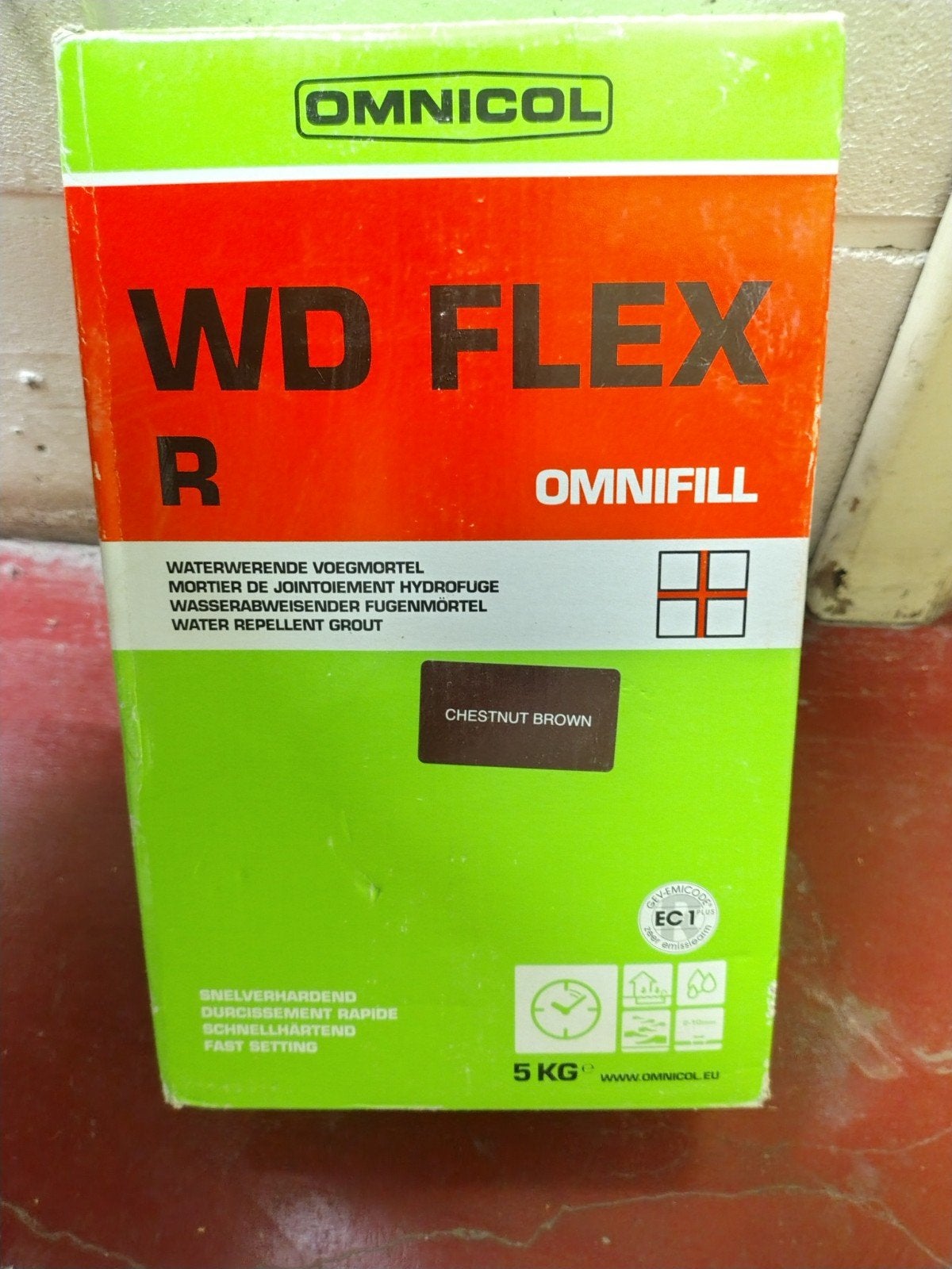 Woegmaterial WD FLEX- 2 stuks ONGEOPEND BRUIN, Ophalen, Nieuw