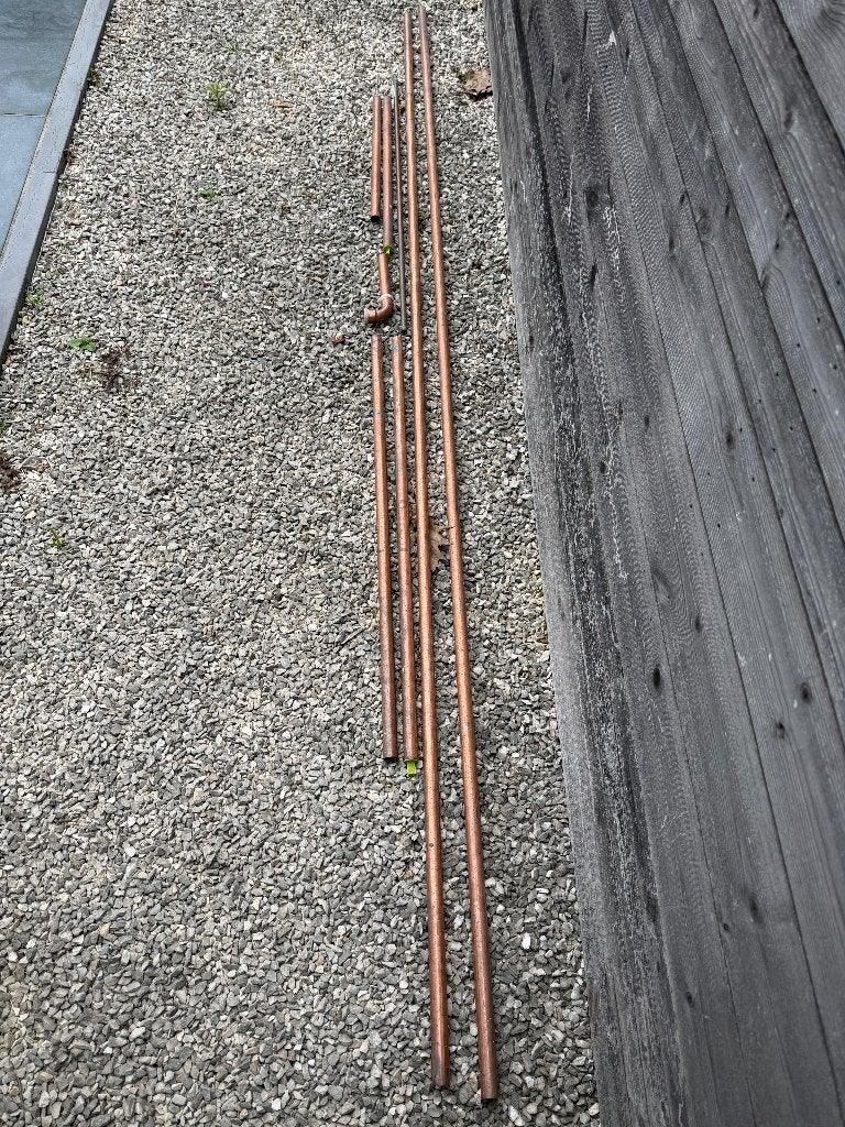 koper buis, Enlèvement, Neuf, 100 à 250 mm, Autres types