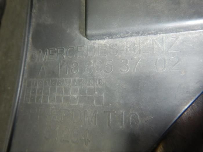 Diffuser achterbumper Mercedes CLA (22727002), Auto-onderdelen, Ophalen of Verzenden, Gebruikt, Achter, Bumper