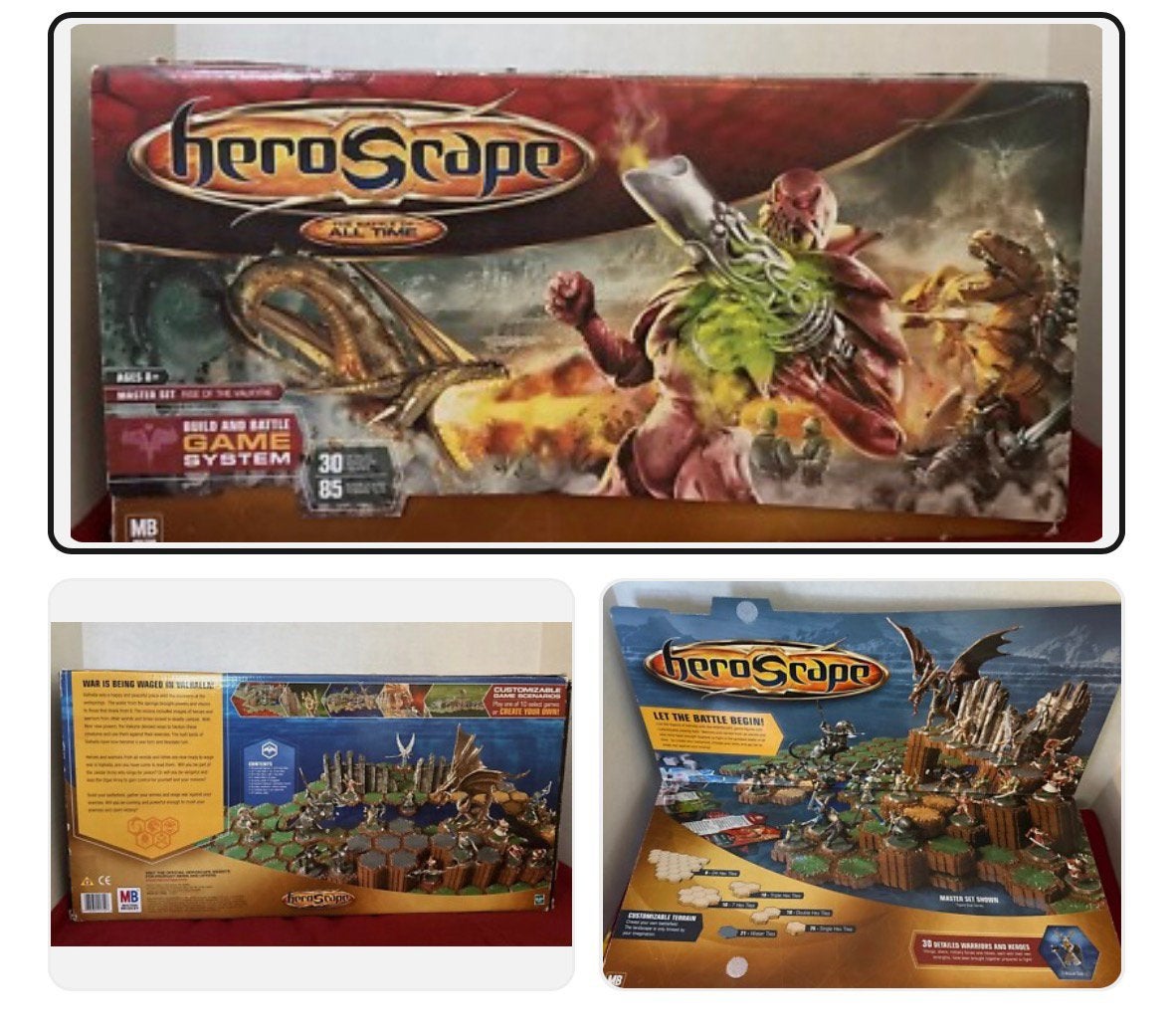 Heroscape valkyrie + extra set, Hobby en Vrije tijd, Ophalen, Zo goed als nieuw