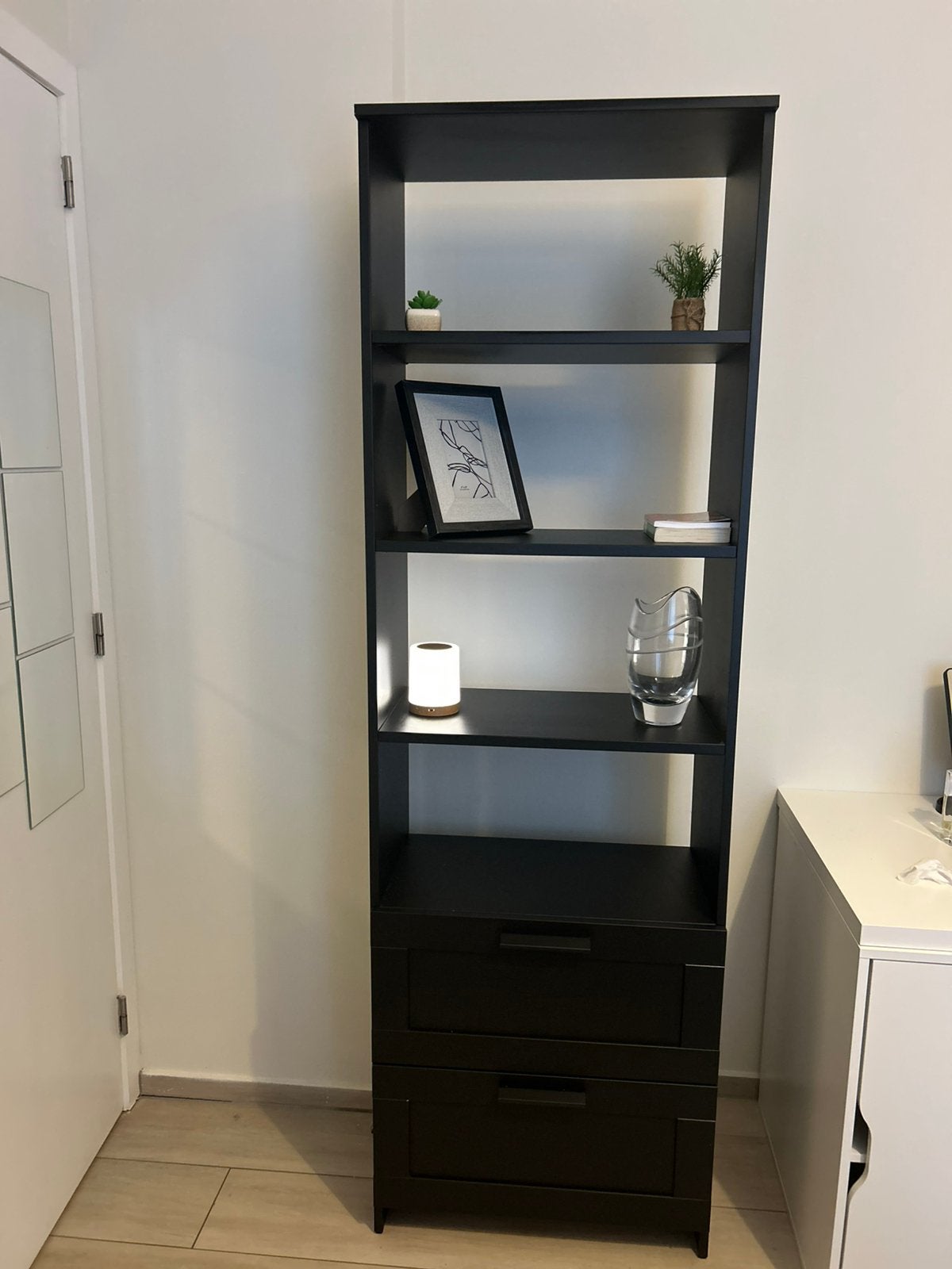 Bibliothèque IKEA BRIMNES, noir - 60x190cm | URGENT ‼️, Enlèvement