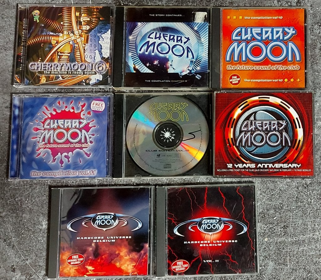 CD CHERRY MOON +ILLUSION.(LOT2), CD & DVD, CD | Dance & House, Envoi, Comme neuf, Techno ou Trance, Coffret