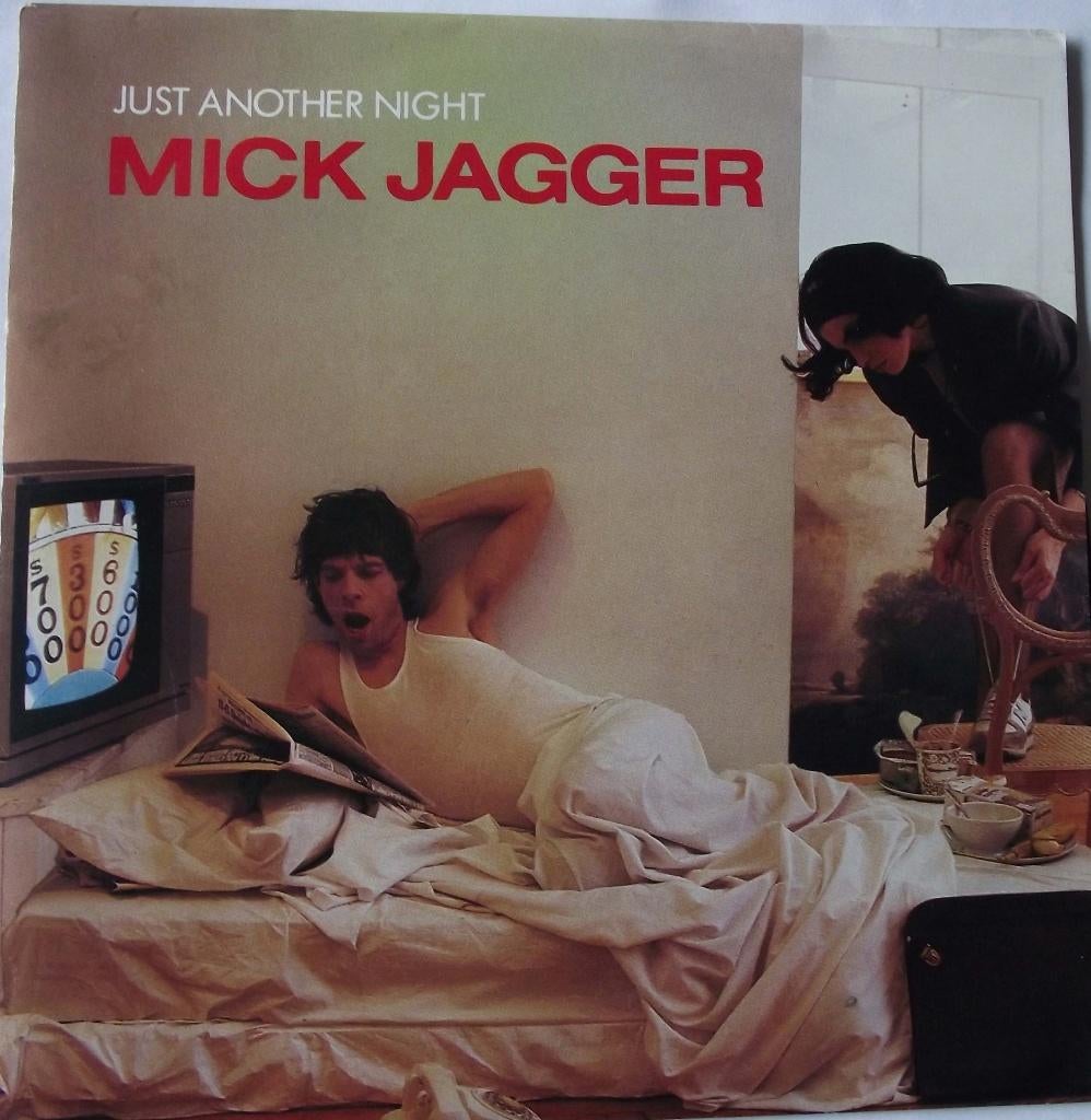 Just another night vinyl single Mick Jagger, Gebruikt, 7 inch, Single, Ophalen of Verzenden