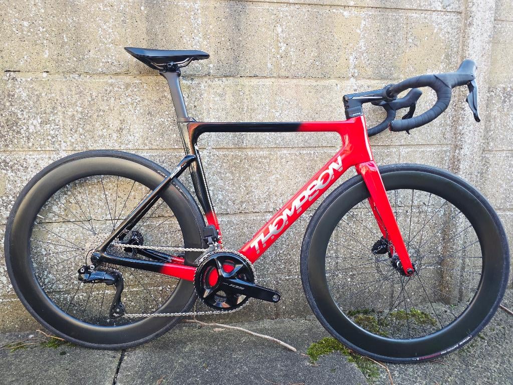 Thompson Grammont 105 Di2 Large Zo goed als nieuw, Carbon, Fietsen en Brommers, Fietsen | Racefietsen, Ophalen, 28 inch, Carbon