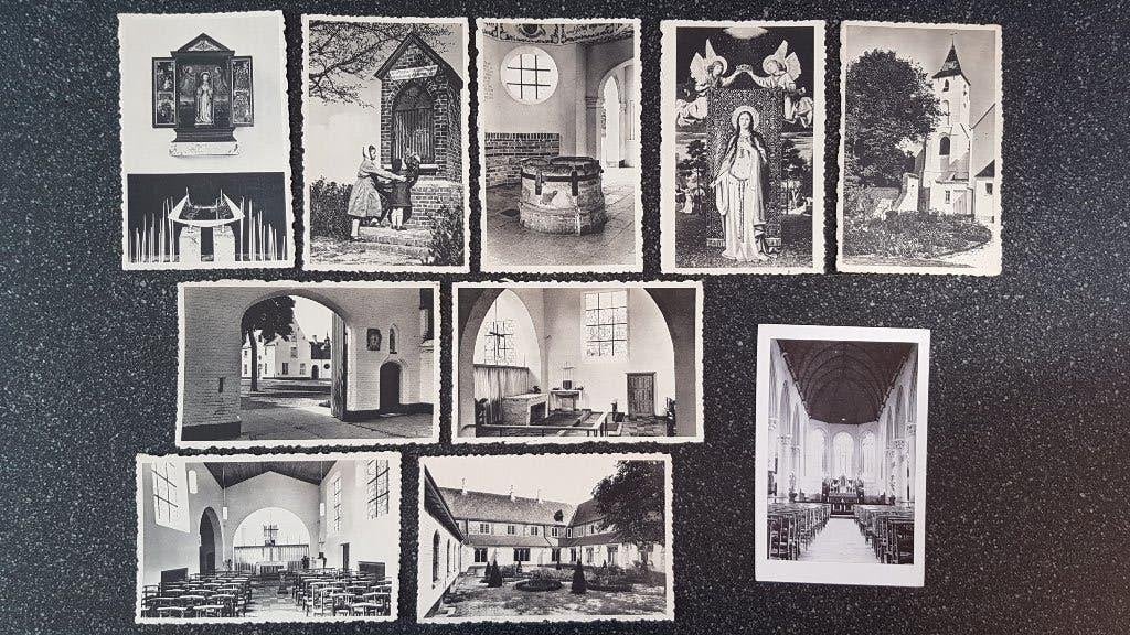 Gistel Ste-Godelieve Abdij Ten Putte (0,50 euro/ postkaart ), Verzamelen, Ophalen of Verzenden, West-Vlaanderen