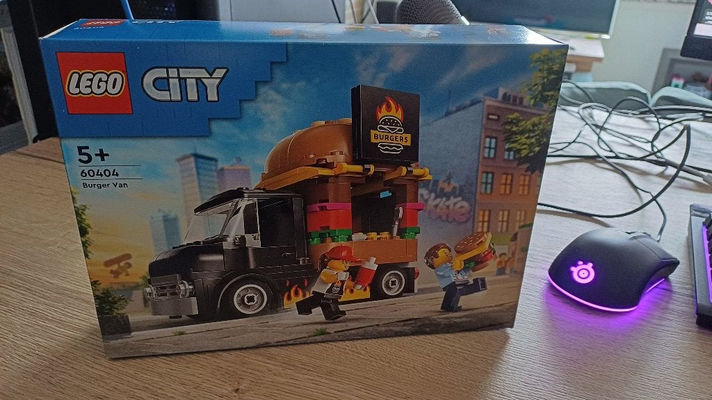 Lego 60404 Burger Van, City, Lego, Ophalen of Verzenden, Complete set
