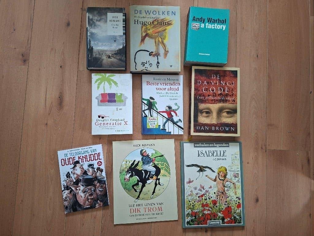 Boekenpakket: 9 boeken, 5 euro, Boeken, Ophalen of Verzenden