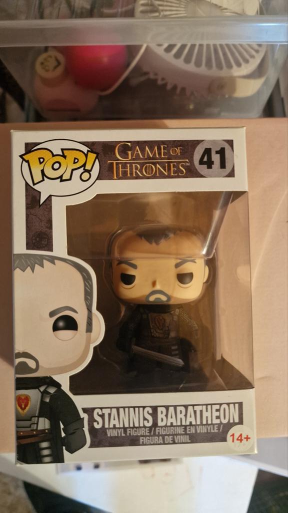 Funko Pop Game of Thrones 41 Stannis Baratheon, Enlèvement ou Envoi