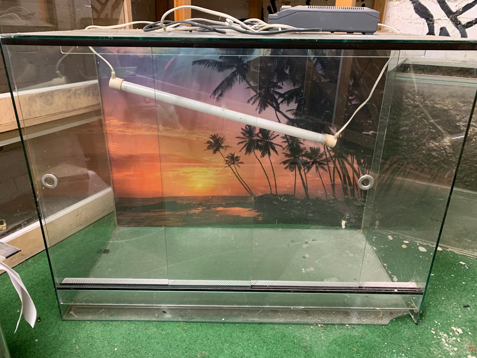 Terrarium, Ophalen of Verzenden, Zo goed als nieuw