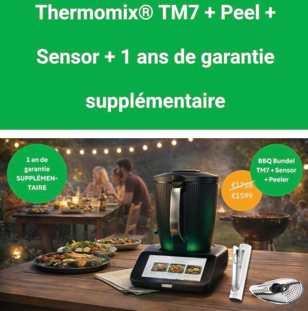 TM7+Peeler+ Sensor + 1 an de garantie 1599 €🤩 0475 429 420, Neuf, Résiste au lave-vaisselle, Enlèvement ou Envoi, 3 vitesses ou plus