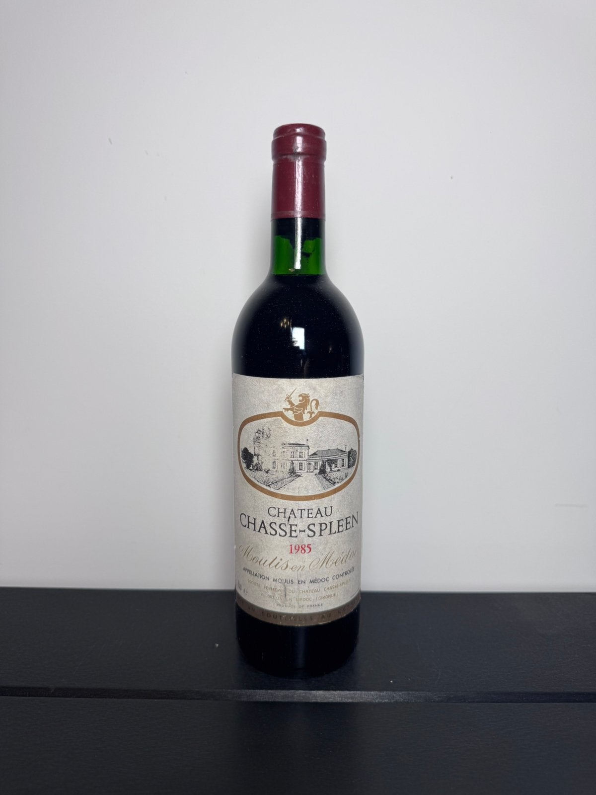 Château Chasse-Spleen 1985, Enlèvement ou Envoi, Comme neuf