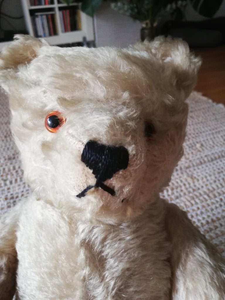 Ours Teddy authentique ancien de 60 ans, Enlèvement