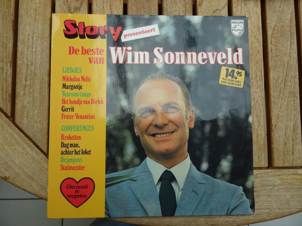lp story de beste vanwim sonneveld, Ophalen of Verzenden, Zo goed als nieuw, Levenslied of Smartlap