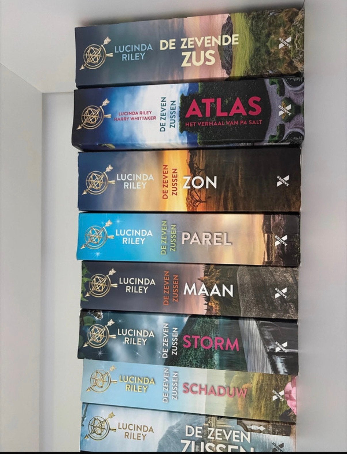 Volledige reeks (8delen) van De Zeven Zussen, Boeken, Fantasy, Ophalen of Verzenden, Zo goed als nieuw