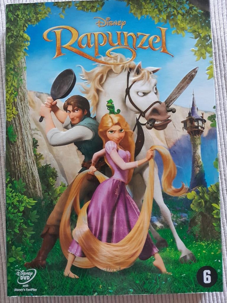 Rapunzel, Tekenfilm, Amerikaans, Ophalen of Verzenden, Zo goed als nieuw