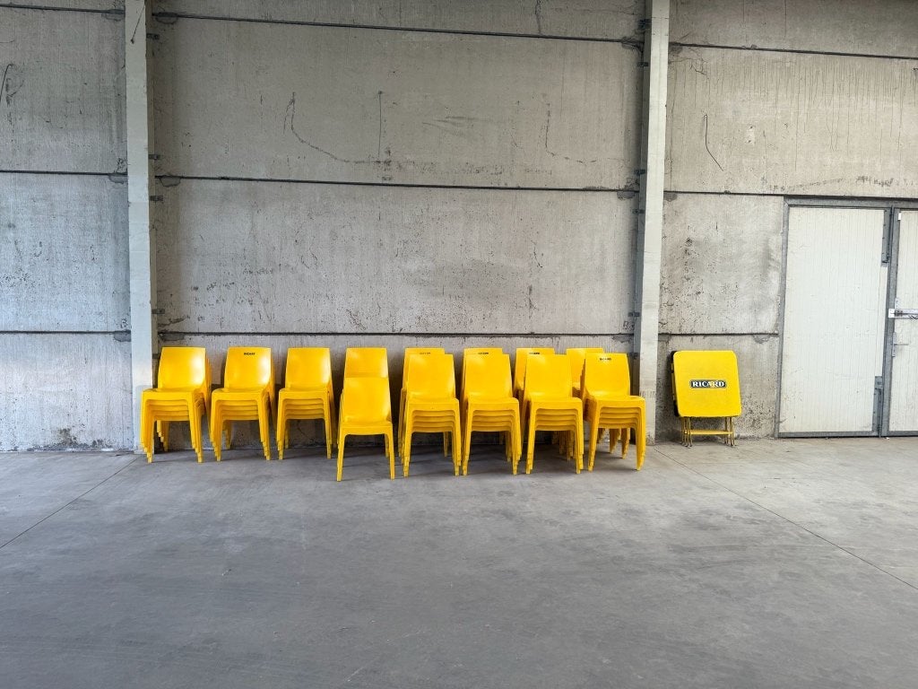 Gele stoelen, Ophalen, Kunststof, Gebruikt, Overige kleuren
