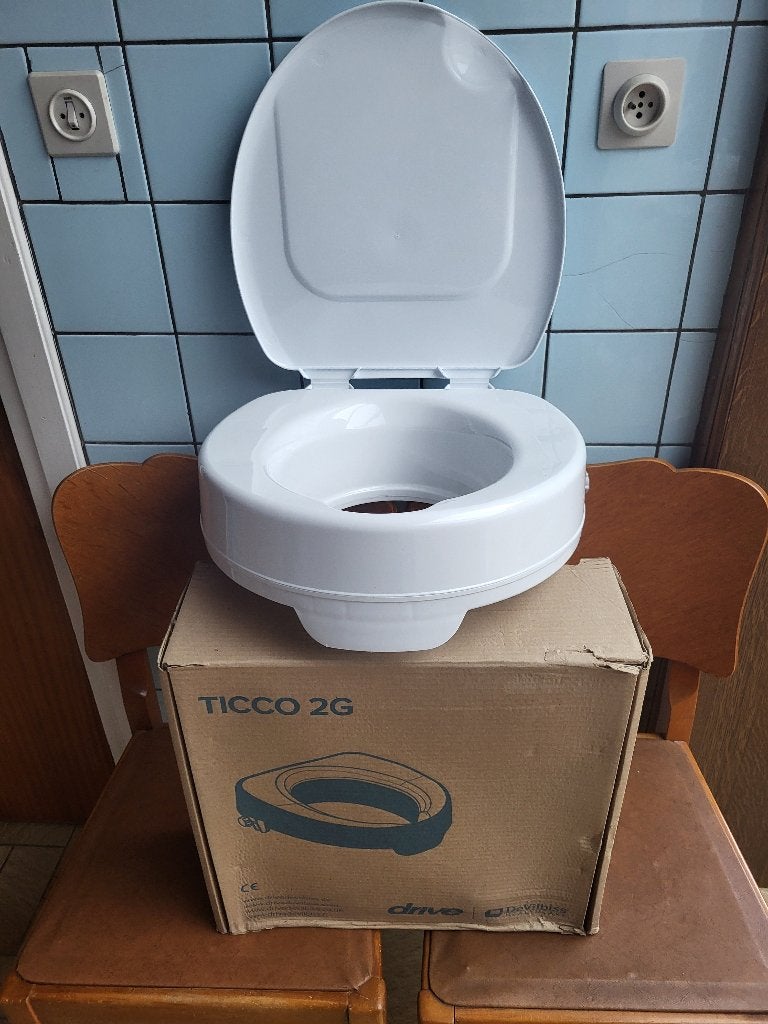 Toiletverhoger 10cm met deksel, Diversen, Ophalen
