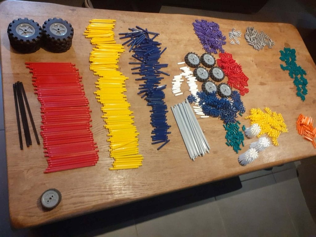 K'nex, Ophalen, Zo goed als nieuw, K'nex