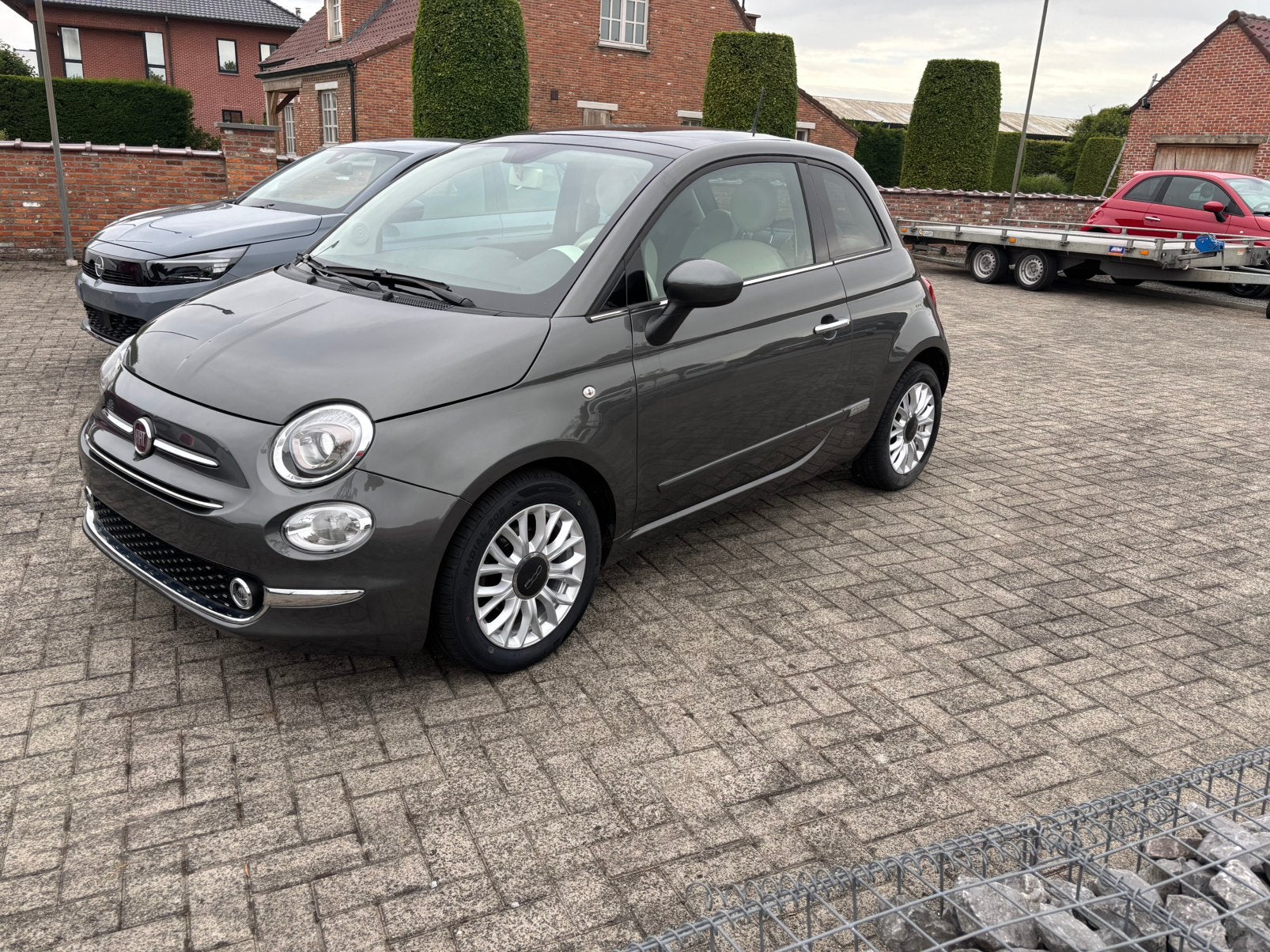 Fiat 500 2018 airco pdc schuifdak, Voorwielaandrijving, 4 zetels, 4 cilinders, Bedrijf