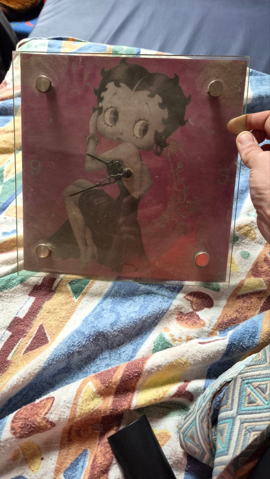 Horloge betty boop, Antiek en Kunst, Ophalen