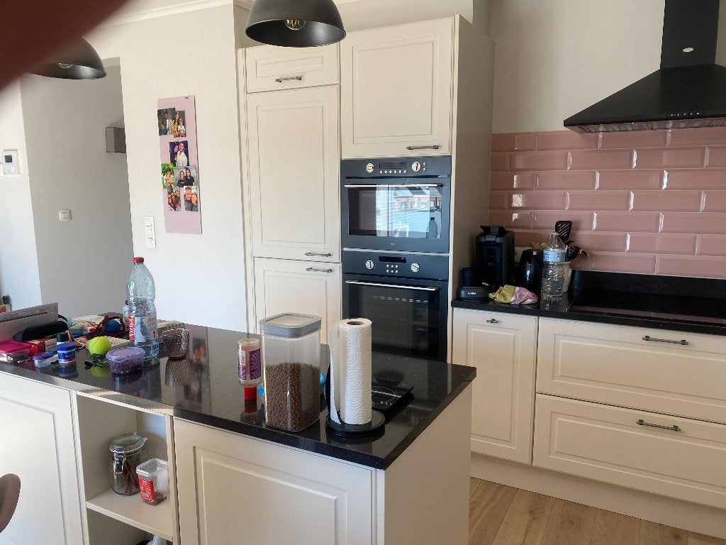 Keuken, Granit ou Pierre, Comme neuf, Enlèvement, Crème