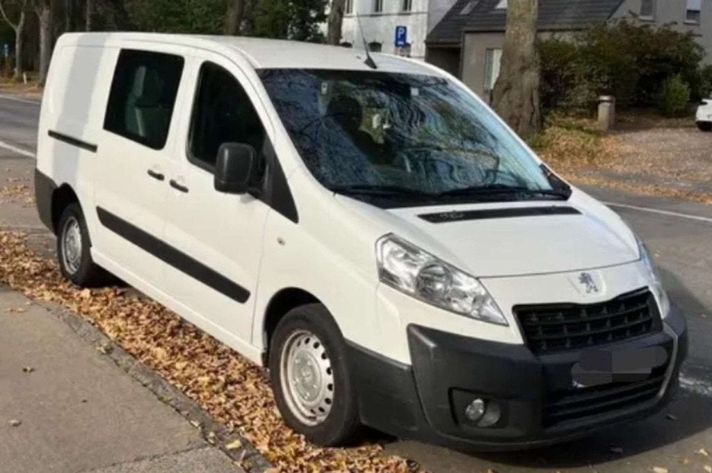 Peugeot Expert 2.0Hdi DUBBEL CABINE bj. 2015 Euro 5, Boîte manuelle, Autre carrosserie, Tissu, Alarme