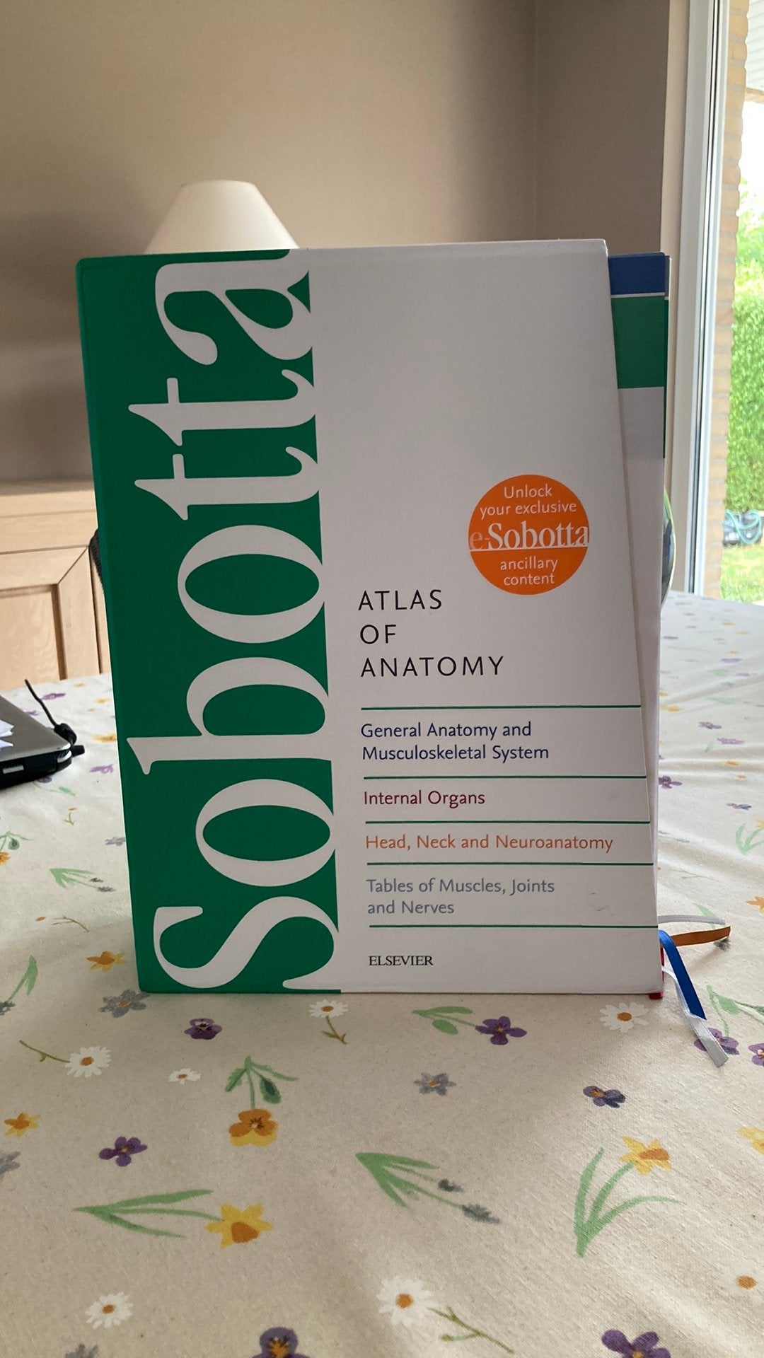 Sabotta atlas of anatomy 3 delig harde kaft, Ophalen of Verzenden, Zo goed als nieuw, Overige niveaus