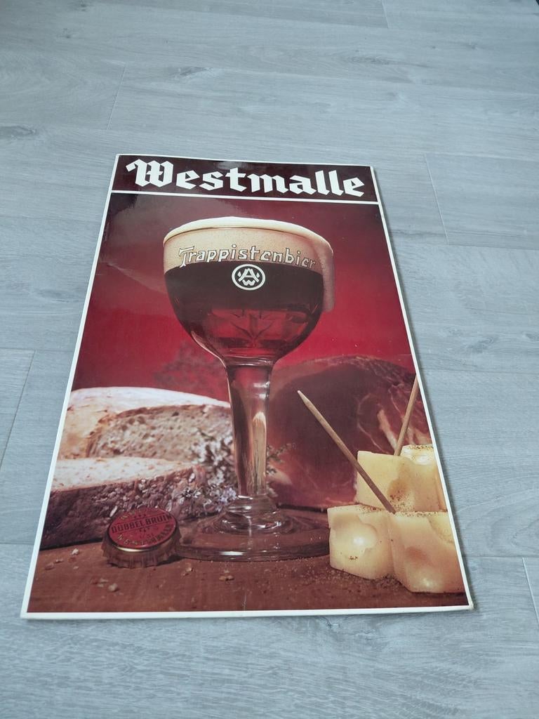 3 Westmalle items, Verzamelen, Biermerken, Ophalen
