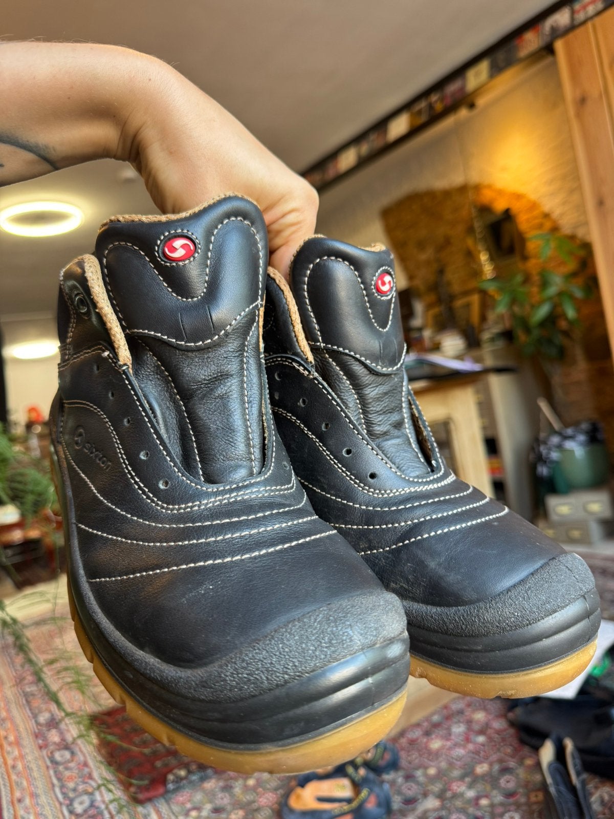 Werkschoenen Sixton peak, Doe-het-zelf en Bouw, Veiligheidskleding, Ophalen, Zo goed als nieuw