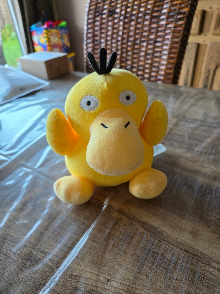 Knuffel Pokémon, Kinderen en Baby's, Speelgoed | Knuffels en Pluche, Ophalen, Geel, Zo goed als nieuw, Pokémon