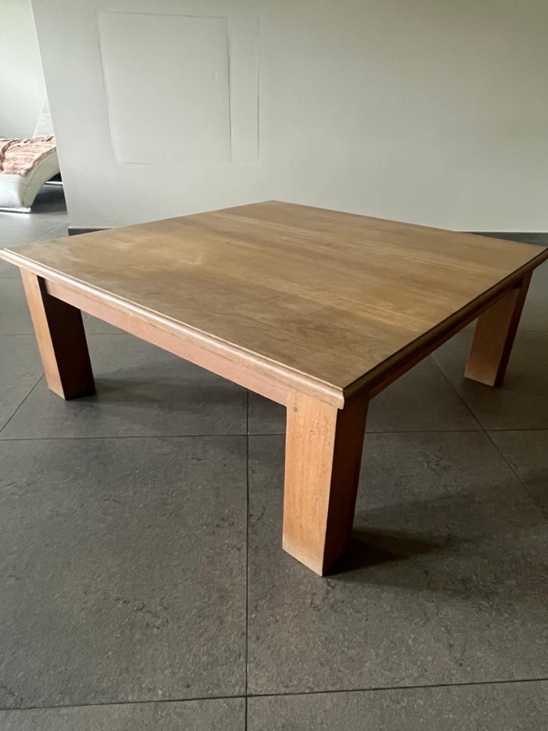 Salontafel 1m op 1m, Ophalen, Zo goed als nieuw