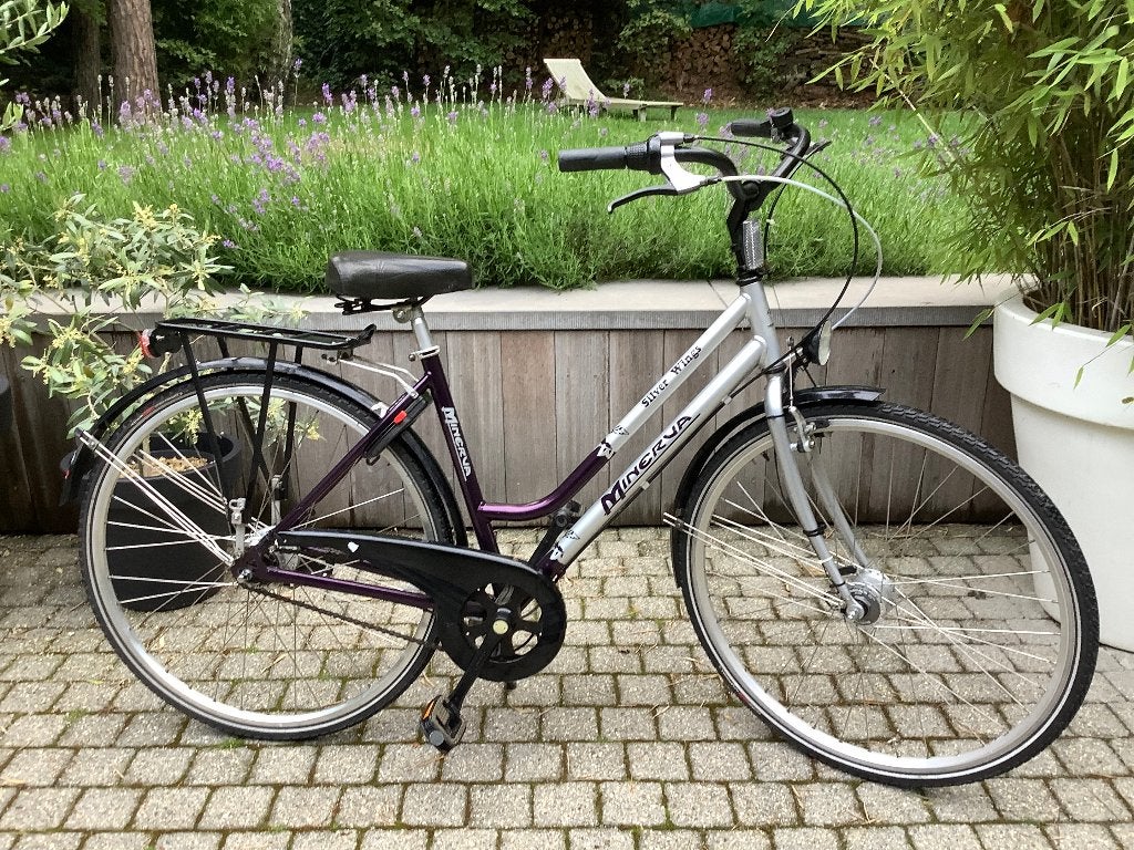 Vélo Minerva Silver Wings Nexus 7 pour femmes, Autres marques, Vitesses, Frein à tambour, Comme neuf