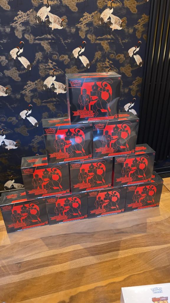 Destined Rivals Pokémon ETB, Cd's en Dvd's, Ophalen of Verzenden, Nieuw in verpakking