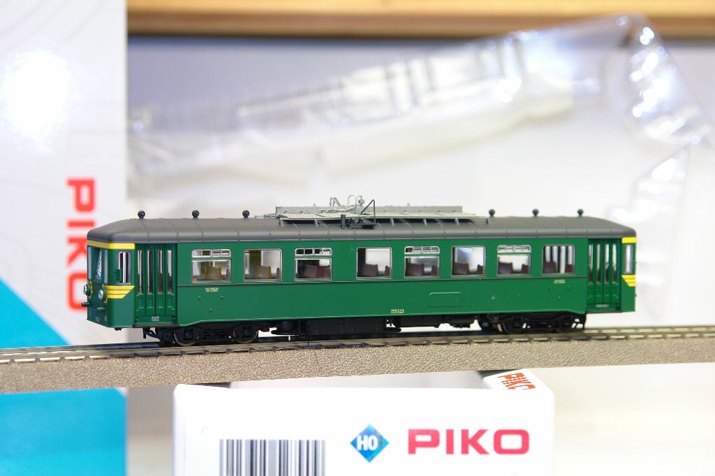 PIKO 52790 AUTORAIL BROSSEL 553 SNCB NMBS DC SOUND, Enlèvement ou Envoi, Courant continu, Locomotive, Piko