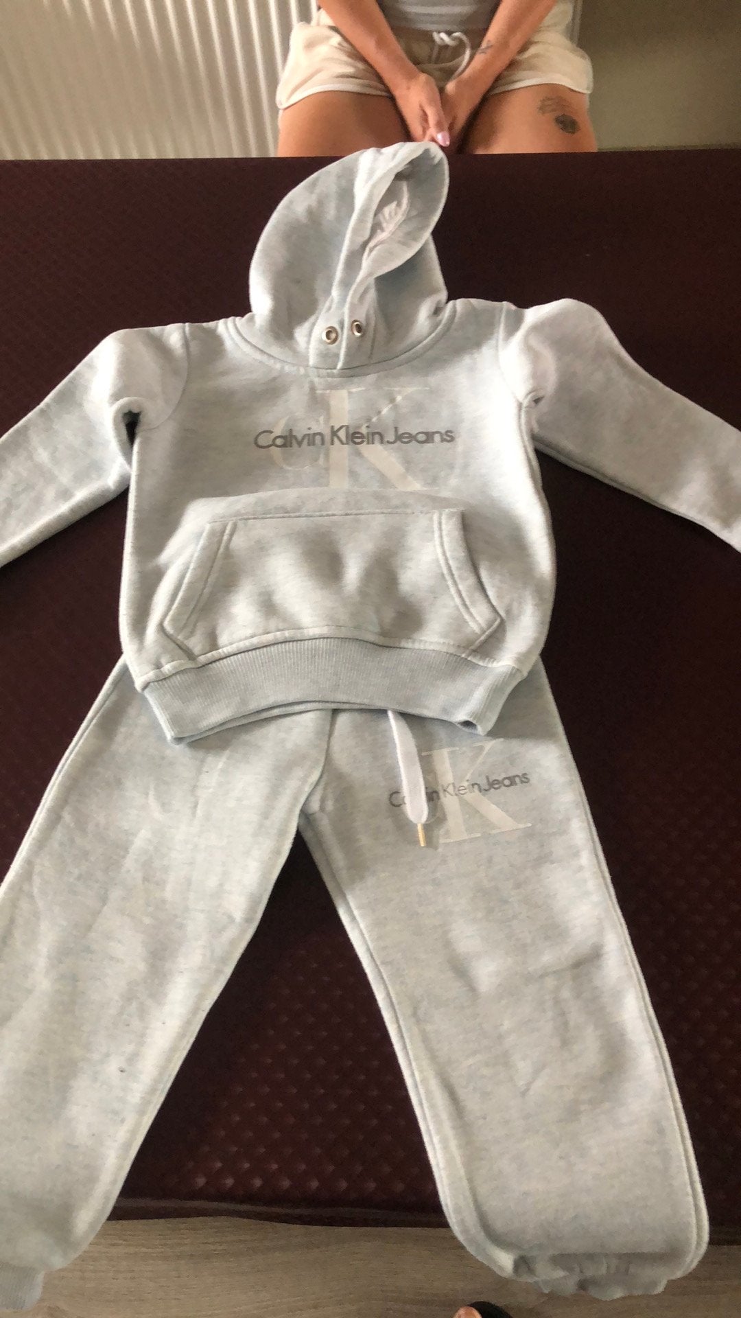 Jogging calvin klein mt 92-98, Ophalen, Gebruikt
