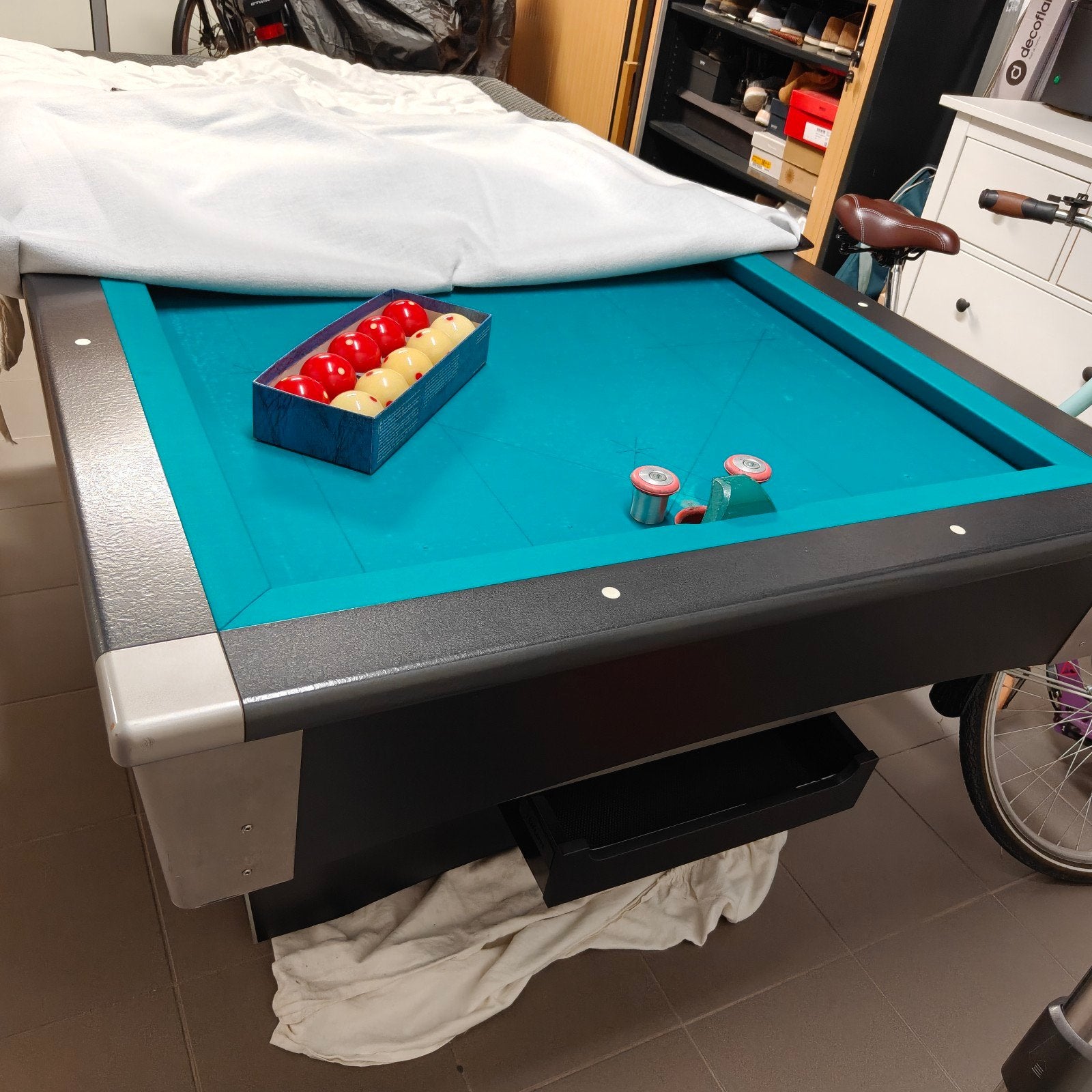 Golfbiljart Verhoeven, Enlèvement, Comme neuf, Table de billard