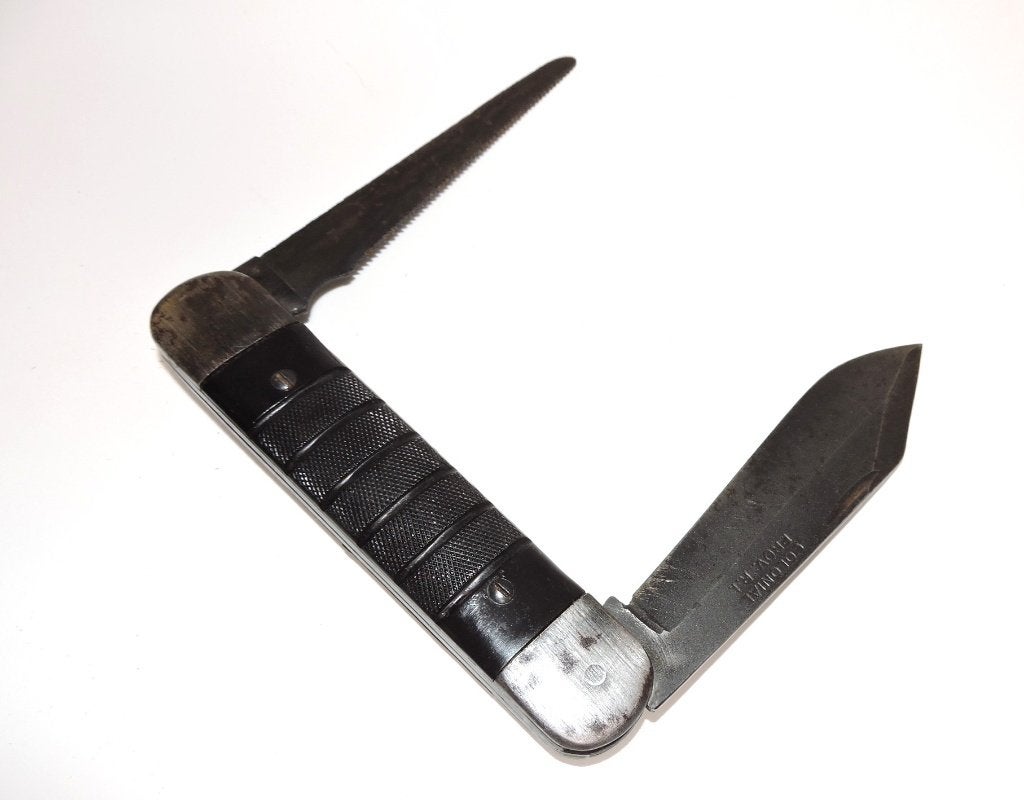 1943 USAAF Couteau de Pilote pour veste C1 original, Collections, Enlèvement ou Envoi, Autres