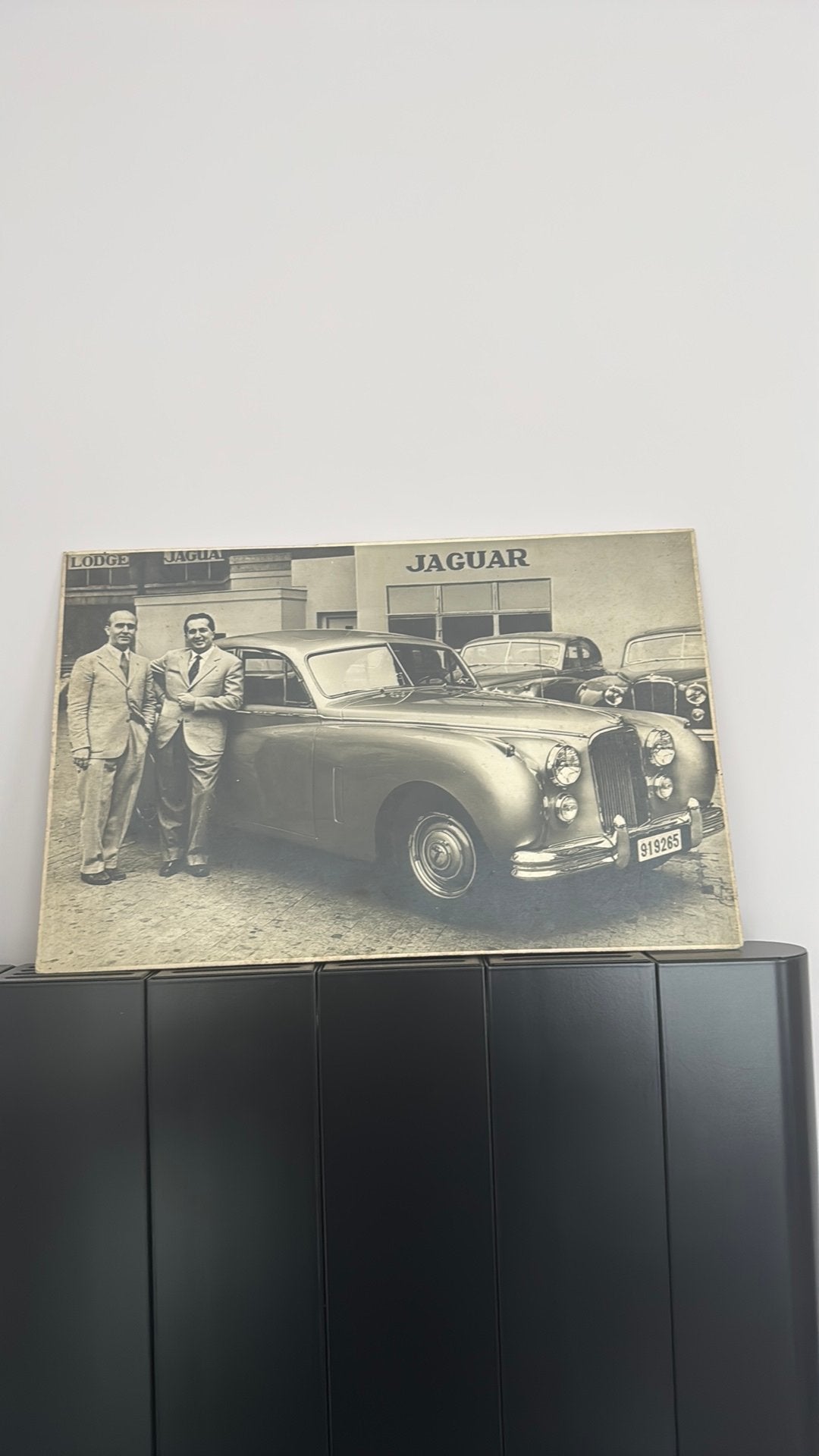 Jaguar garage reclame , volledig origineel, Verzamelen, Ophalen