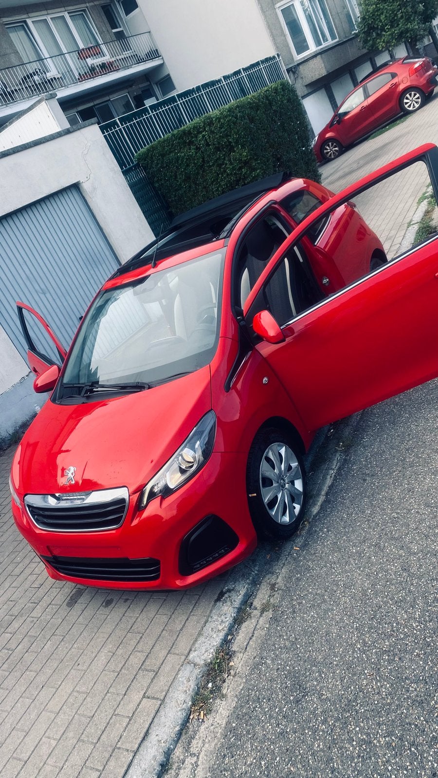 Très belle P108/2017/cabrio/dans un super état /très propre, Auto's, Peugeot, Euro 6, Cabriolet, Grijs, Particulier