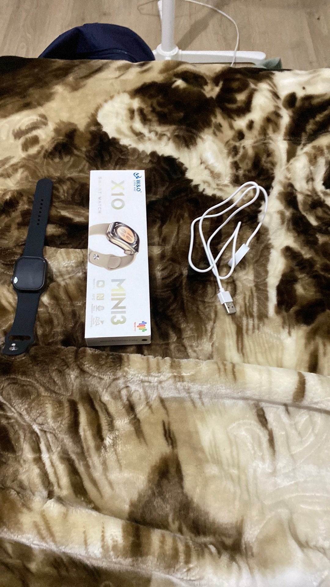 Ensemble de casque sans fil et montre connectée, Ophalen of Verzenden, Zo goed als nieuw, Wit