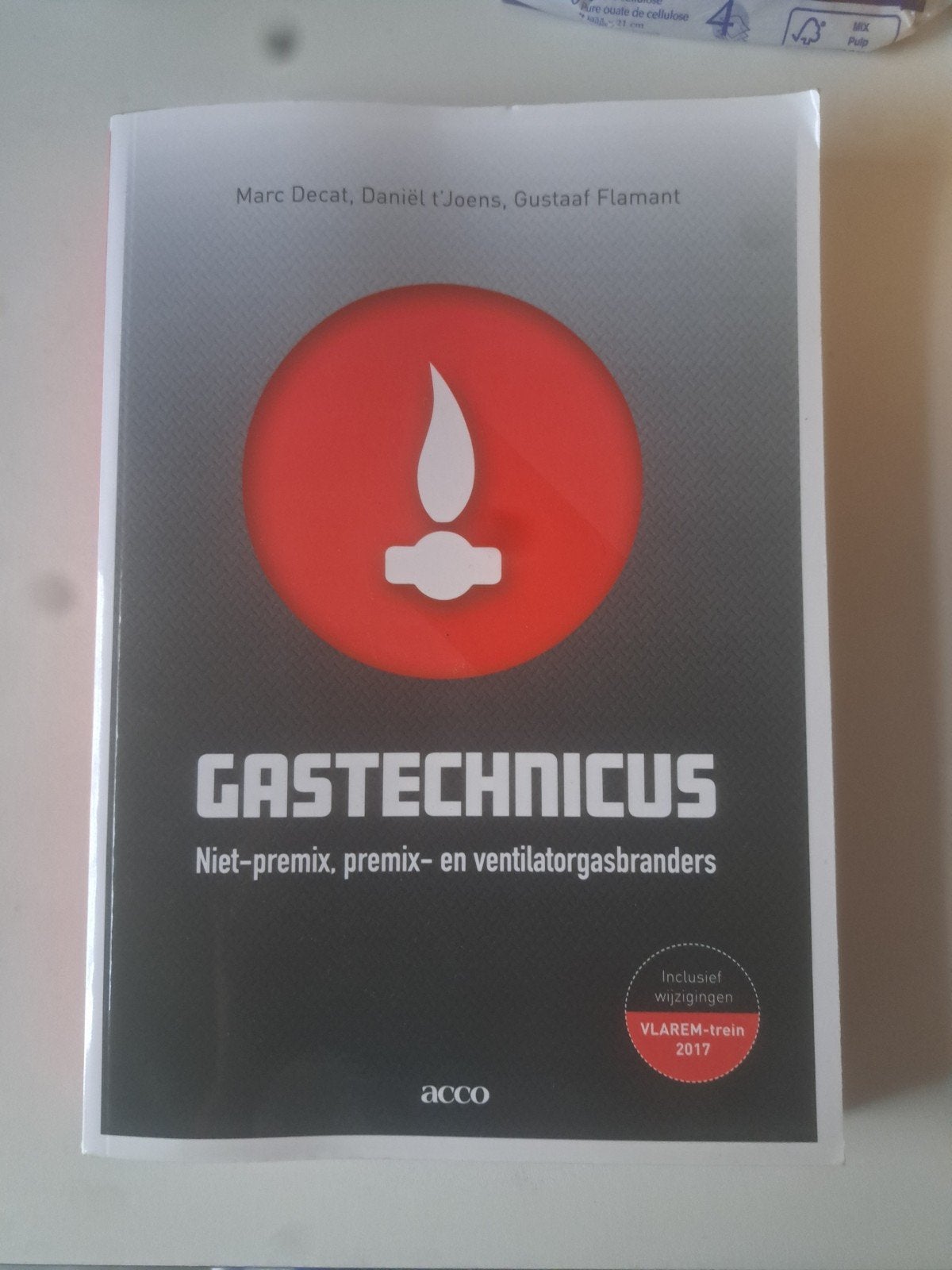 Gastechnicus, Boeken, Ophalen