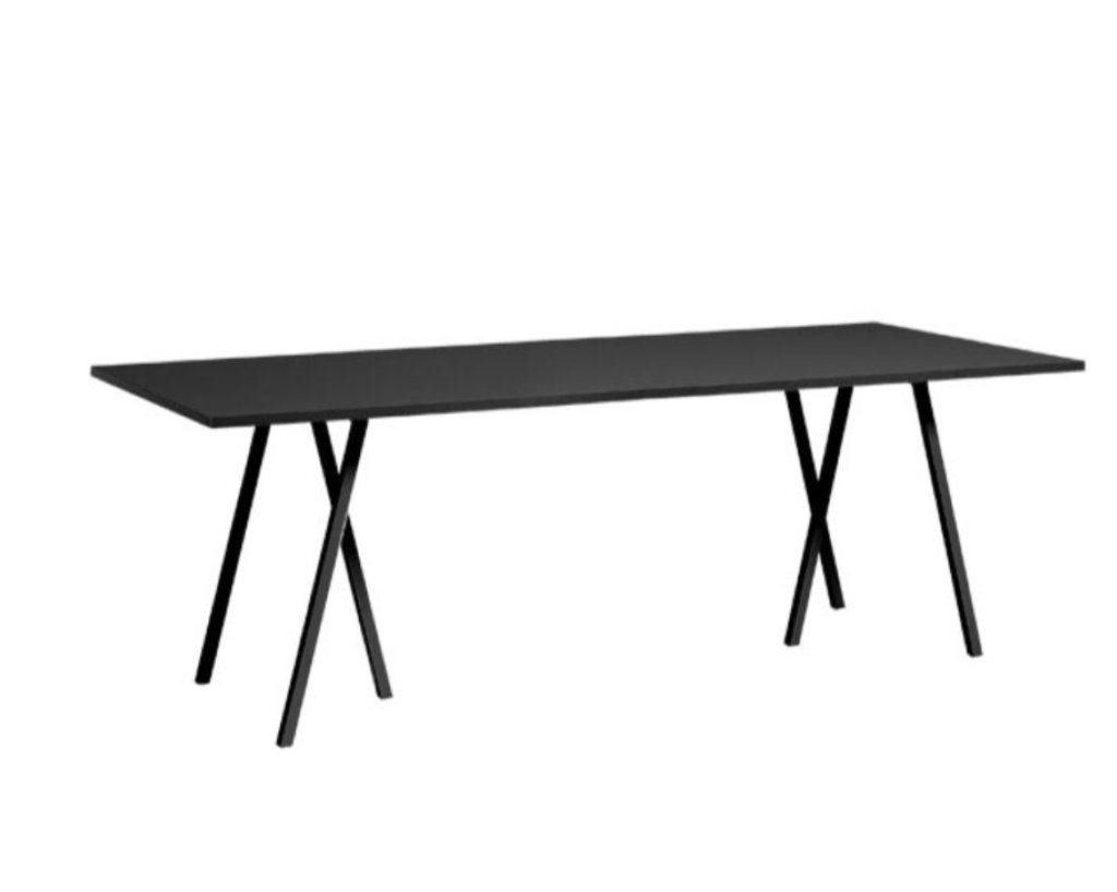 HAY Loop Stand Tafel, Gebruikt, 200 cm of meer, 50 tot 100 cm, Vijf personen of meer
