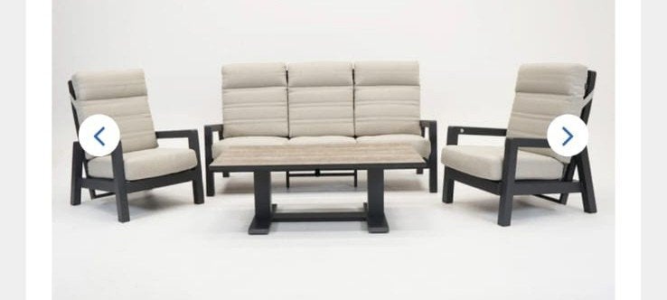 loungeset valerio, Tuin en Terras, Ophalen, Nieuw