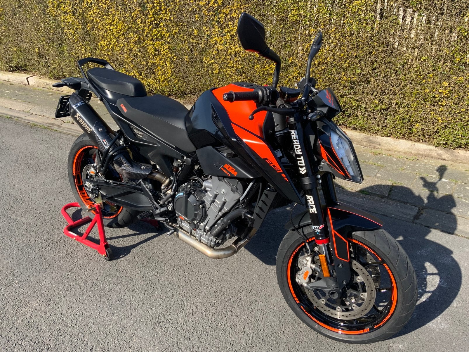 KTM duke 890 eerste eigenaar, 2 cilinders, ABS, Motorrijbewijs A, Particulier