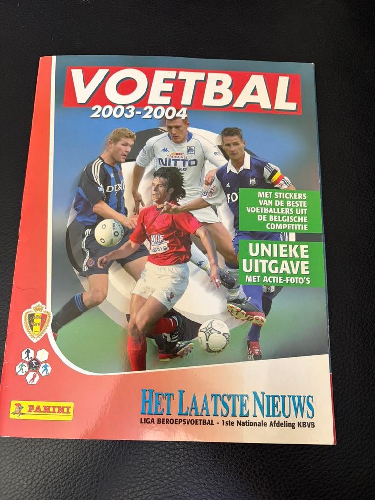 Panini voetbalprentenboek 2003-2004, Verzamelen, Ophalen of Verzenden, Zo goed als nieuw