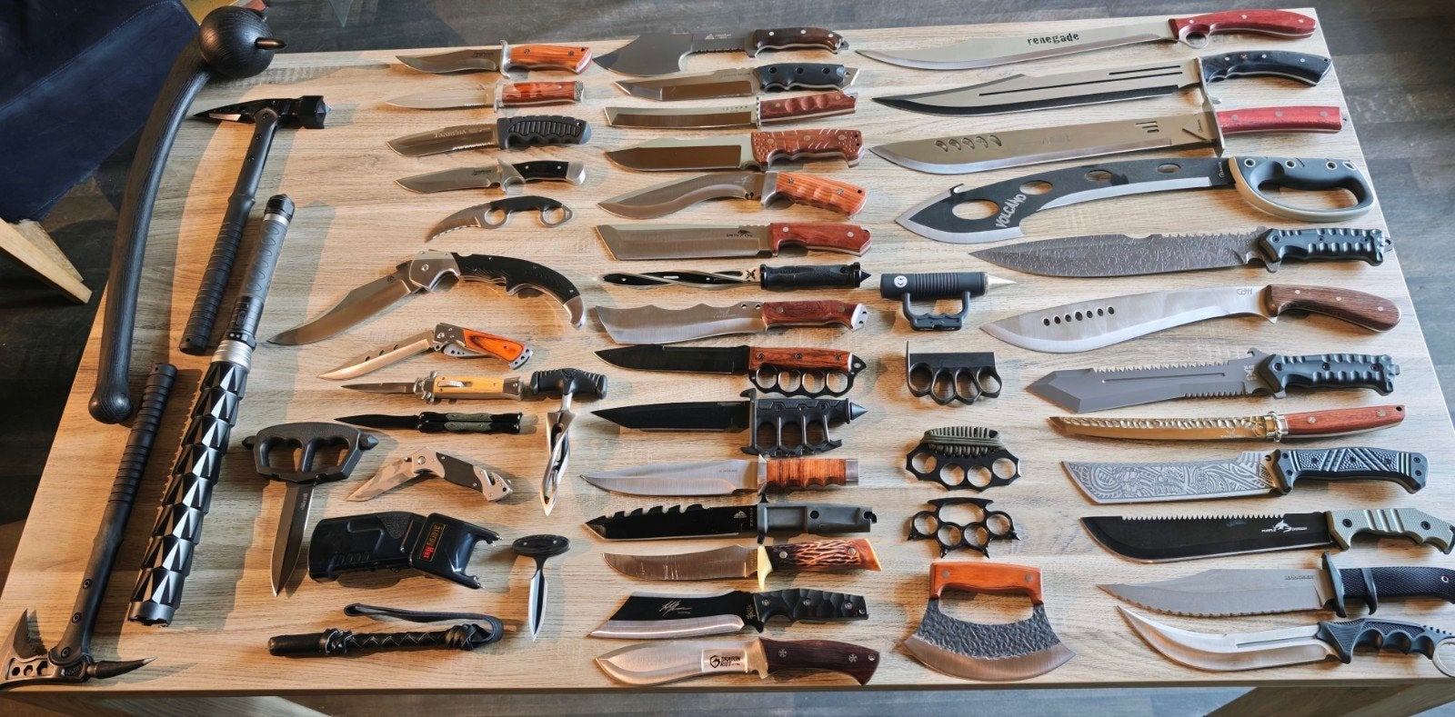 magnifique collection de couteaux et autres, Collections, Objets militaires | Général, Autres, Enlèvement