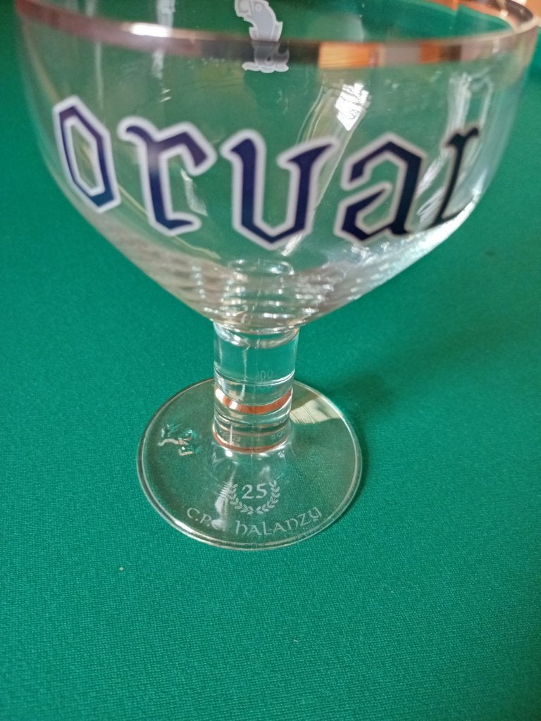 Verre Orval "C.P.C. Halanzy" n188, Enlèvement ou Envoi, Comme neuf