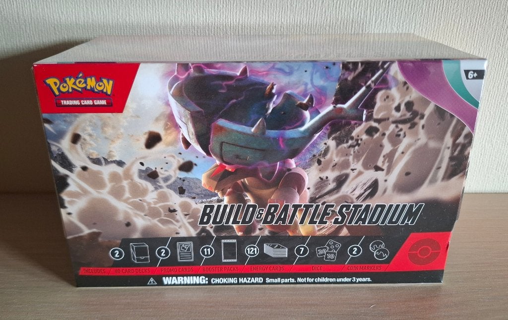 Pokémon sealed Paldea Evolved Build & Battle Stadium Box, Enlèvement ou Envoi, Neuf, Autres types