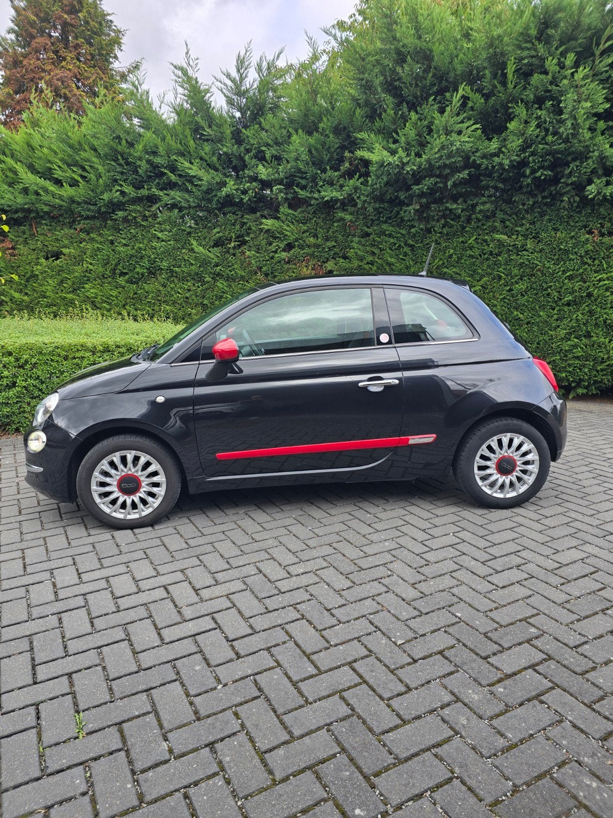 Fiat 500 1.2 Rosso Amore construite en 2017., Autos, 1242 cm³, Achat, Euro 6, Boîte manuelle