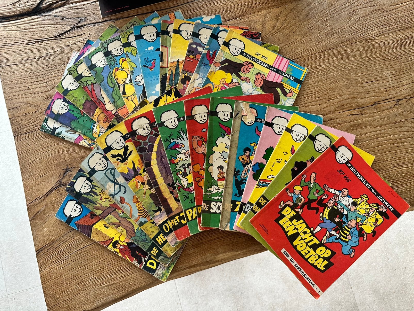 Jommeke kapoentjes uitgave, Boeken, Meerdere stripboeken, Ophalen, Gelezen